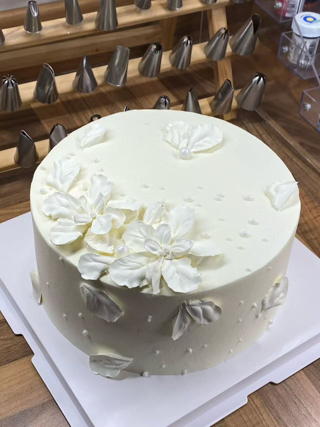 Opulent Ivory Blossom
