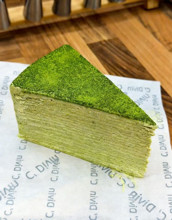 Emerald Velvet Matcha Layers